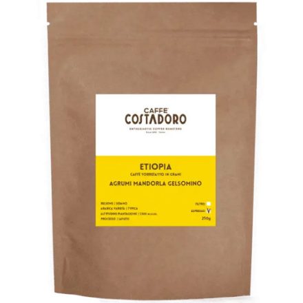 Etiópia szemes kávé eszpresszóhoz - 250g