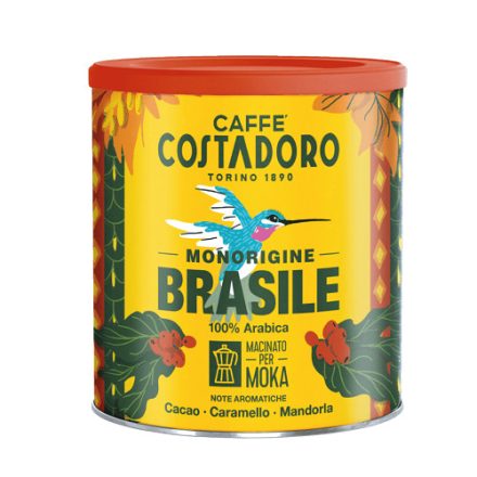 Brazília Monorigine őrölt kávé Moka-hoz - 250g