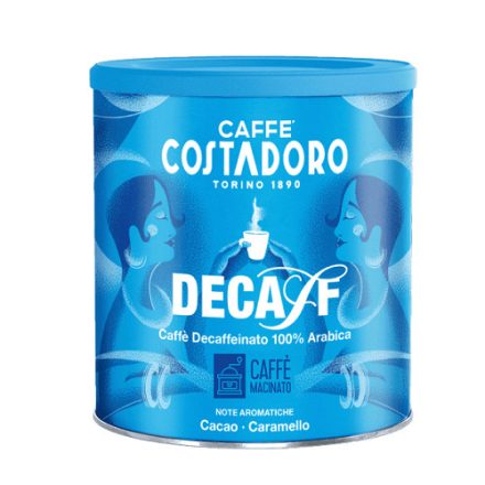 Costadoro Decaffeinato -koffeinmentes- őrölt kávé Moka-hoz - 250g