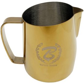   Professzionális tejkiöntő Barista Space – arany (“golden”) titán bevonattal
