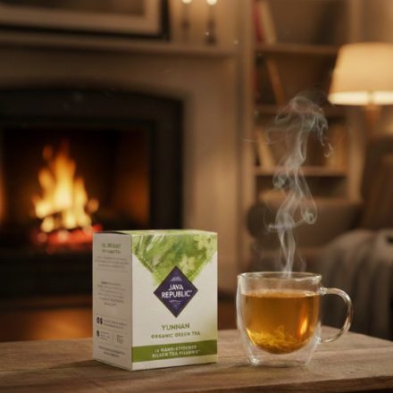 Yunnan-i bio szálas zöld tea